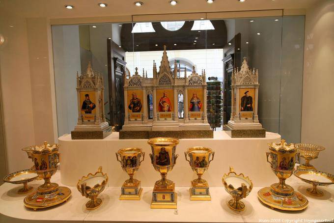 Sissi Museum, ciboires - Vienne - Autriche