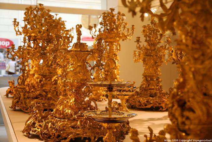 Sissi Museum, finesse du travail - Vienne - Autriche