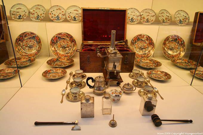 Sissi Museum, nécessaire à café - Vienne - Autriche