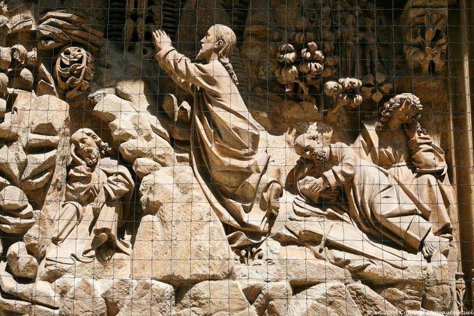 Stefansdom, Sculpture sur l'arrière, détail - Vienne - Autriche