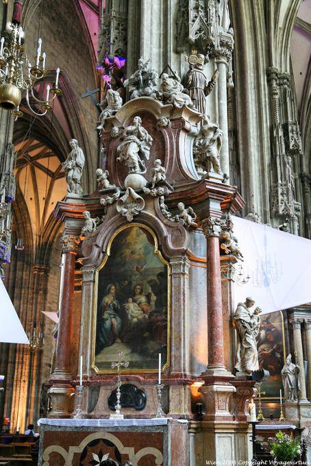 Stephansdom, Vierge et Enfant - Vienne - Autriche