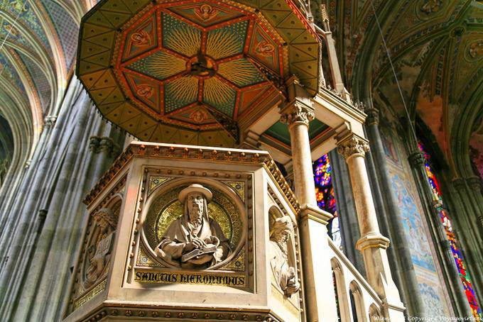 Votivkirche, Pulpit, Chaire - Vienne - Autriche