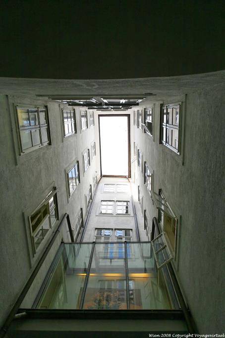 Wallnerstrasse, Esterhazy, puits de lumière - Vienne - Autriche