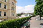 Albertina, Banc de promenade, Vienne - Autriche.