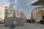 Albertina Platz, Mahnmal Gegen Krieg und Faschismus, Vienne - Autriche.