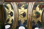 Fleischmarkt, Griechische Kirche, détails du plafond, Vienne - Autriche.