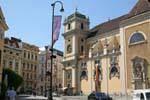 Freyung Platz, Schotten Kirche et Palais, Vienne - Autriche.