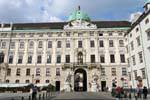Hofburg, sortie vers la Michaelerplatz, Vienne - Autriche.