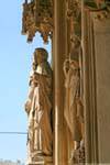 Maria Am Gestade, Portale mit Reliefs und Figuren, Vienne - Autriche.