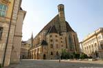 Minoritenkirche, vue arrière, Vienne - Autriche.