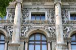 Naturhistoriches Museum, détails des scuptures, Vienne - Autriche.
