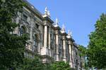 Naturhistoriches Museum, portion de la façade, Vienne - Autriche.