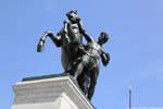 Parlament, Rossebandiger, dresseur de chevaux, bronze de Josef Lax, Vienne - Autriche.