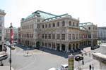 Staatsoper, vue générale depuis Albertina, Vienne - Autriche.
