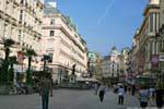 Stadtgraben, Promenade viennoise, Vienne - Autriche.