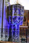 Stephansdom, Chaire dans le bleu, Vienne - Autriche.