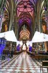 Stephansdom, Innenansicht des Gotischen Doms, Vienne - Autriche.
