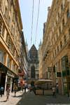 Stephansdom, vue depuis Jasomirgasse, Vienne - Autriche.