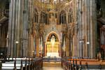 Votivkirche, la nef et le maître Autel, Vienne - Autriche.