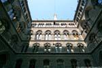 Wiener Rathaus, à l'intérieur de la première cour, Vienne - Autriche.