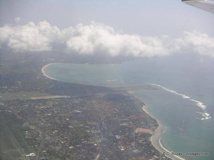 Bali vue d'avion - Bali