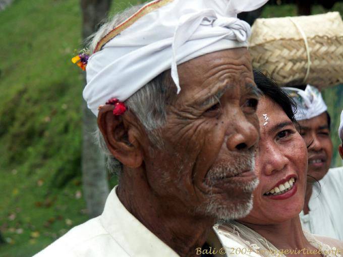 Visages balinais, Pura Besakih - Bali