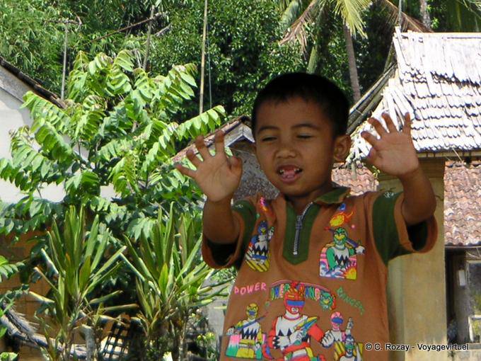 Enfant balinais, Bali - Bali