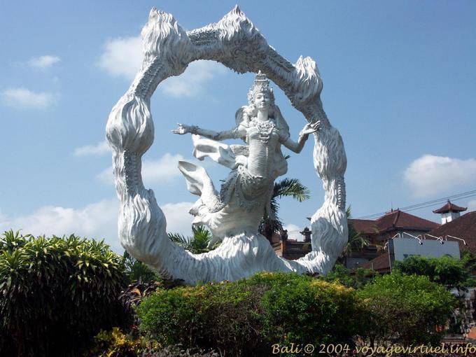 Déesse au centre de Gianyar - Bali