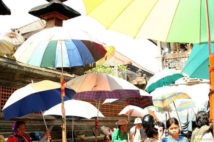 Gianyar, Parasols de marché - Bali