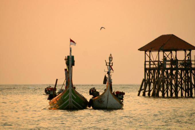 Drakkars style balinais, Jimbaran - Bali