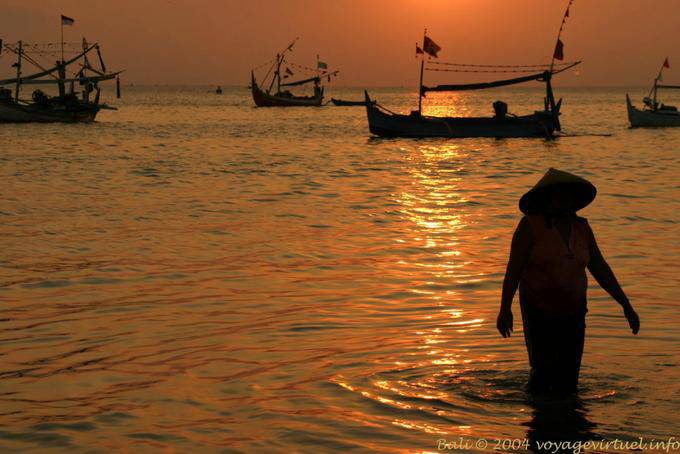 Ombres balinaises, Jimbaran - Bali