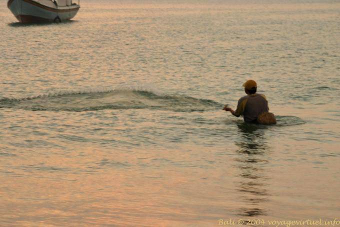 Pêche au filet, Jimbaran - Bali
