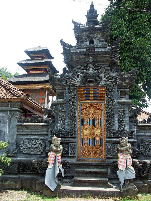 Porte dorée, Kehen - Bali