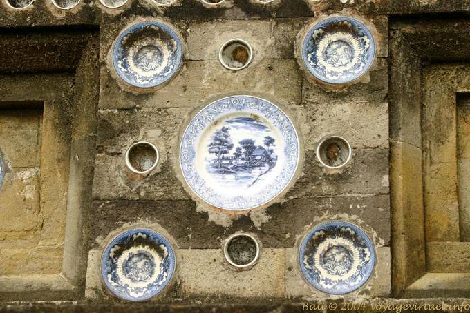 Décoration de porcelaine, Pura Kehen Temple - Bali