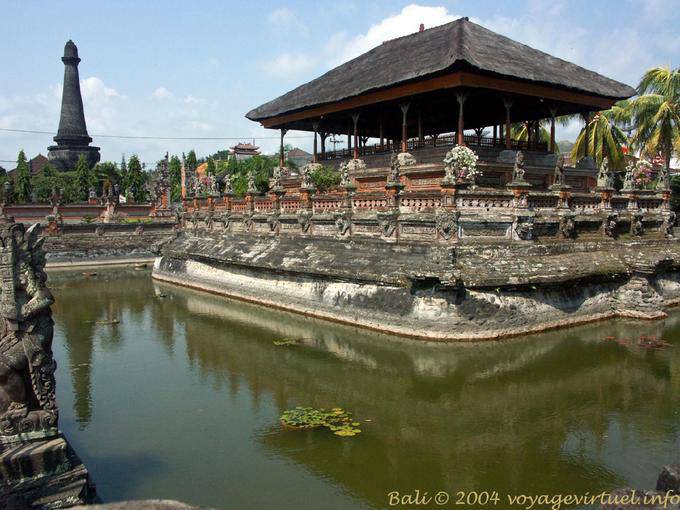 Panorama du palais royal de Klungkung - Bali