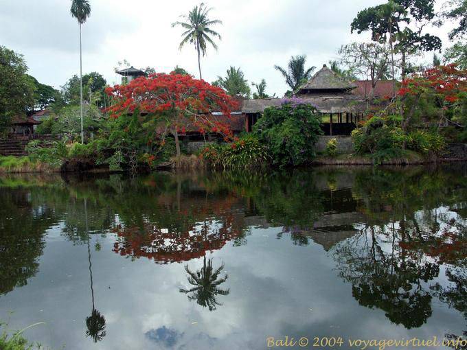 Reflet dans le lac, Mengwi Taman Ayun - Bali