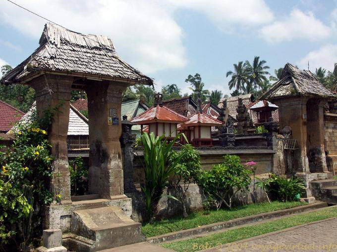 Architecture traditionnelle balinaise, Penglipuran - Bali