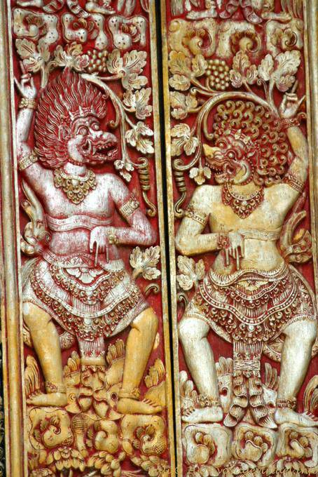Dorures dansantes, Rambut Siwi Temple - Bali