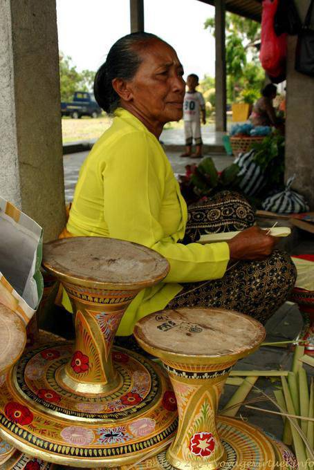 Portrait de vendeuse, Rambut Siwi - Bali