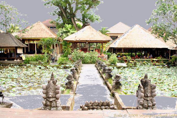 Courtyard of Pura Desa, Ubud - Bali