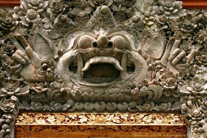 Gueule de pierre, Ubud - Bali