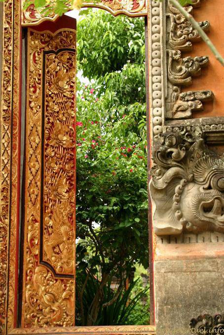 Intérieur Gate of Puri Saren Agung, Ubud - Bali