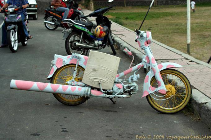 Mobylette d'enfer, Ubud - Bali