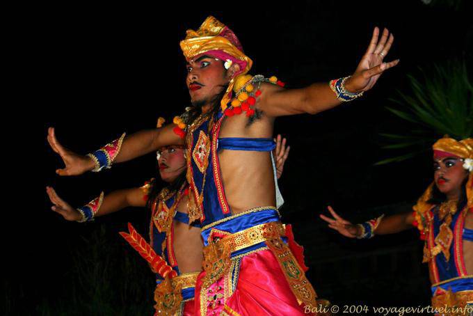 Beauté des mains Ubud Barong, danse Balinaise - Bali