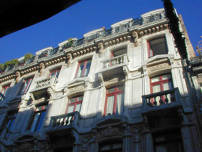 Besançon, immeuble de la Grande Rue - France