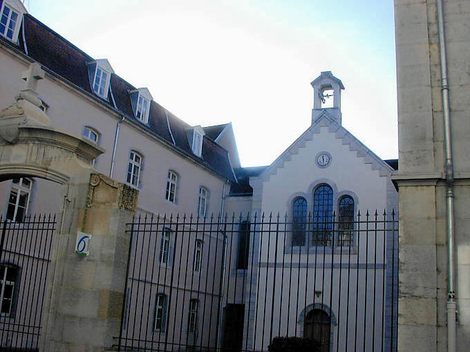 Besançon, bâtiment rue Mégevand - France