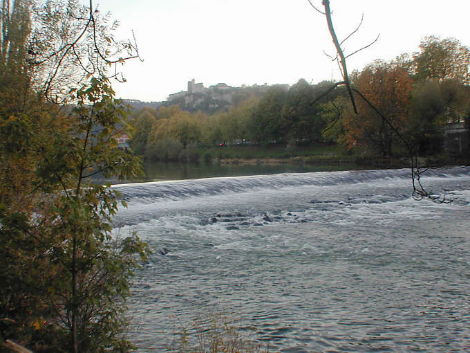 Besançon, barrage au Parc Micaud - France