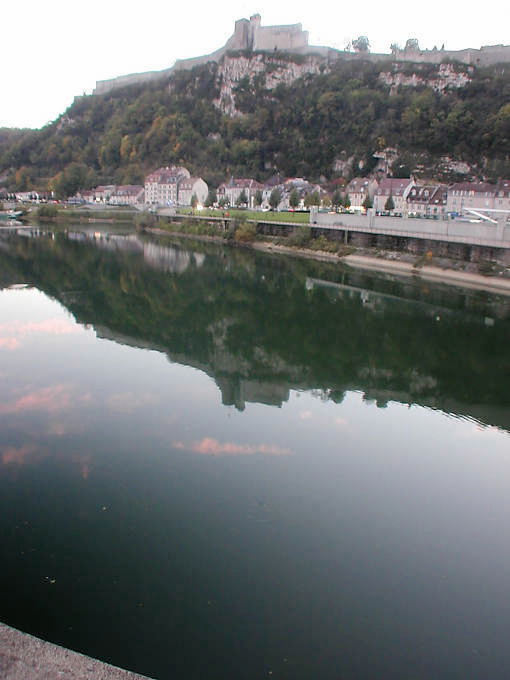 Besançon, reflets de la Citadelle - France