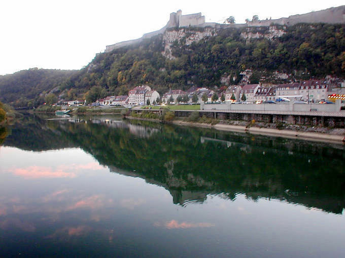 Besançon, panorama depuis l'Avenue de Chardonnet - France