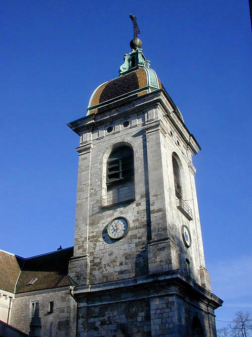 Besançon, Clocher de la cathédrale Saint Jean - France